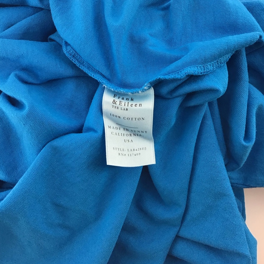 Frank & Eileen Bright Blue Button-Up Shirt - Picture 6 of 6